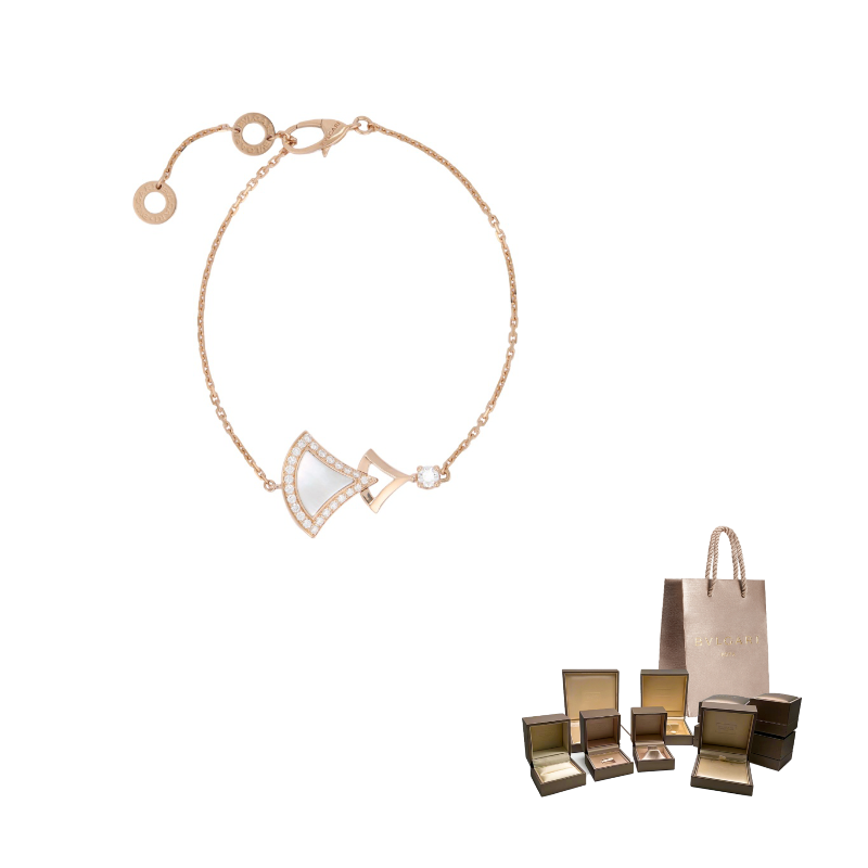 

BVLGARI Браслет Divas' Dream из розового золота 18 карат для женщин