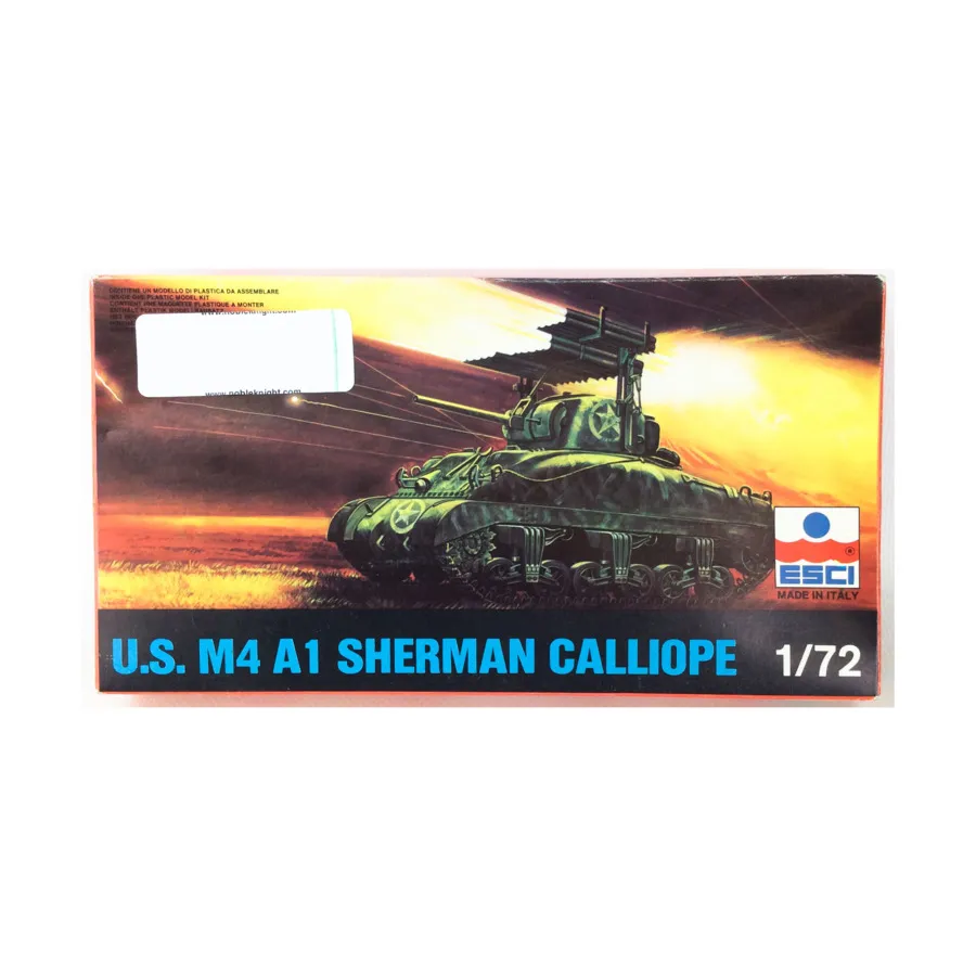 

Американский M4A1 Шерман Каллиопа, Armor (1:72) (ESCI)