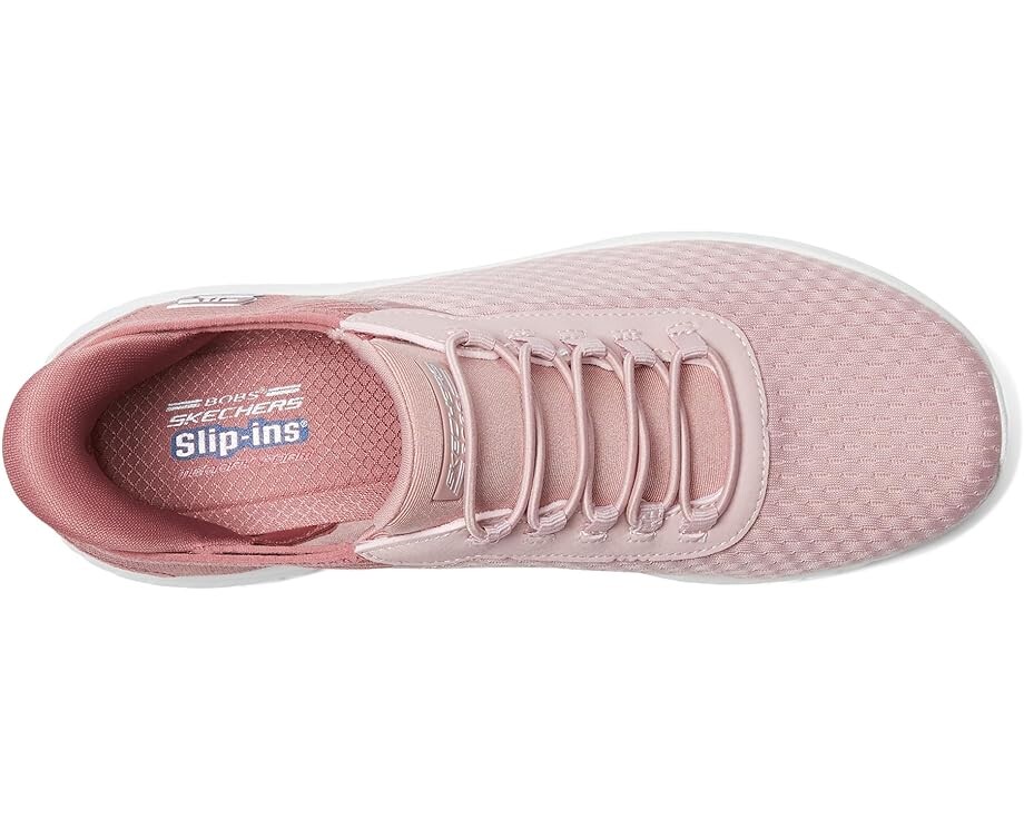Кроссовки BOBS from SKECHERS Bobs Squad Chaos - In Color Hands Free Slip-Ins, цвет Blush — фото 2