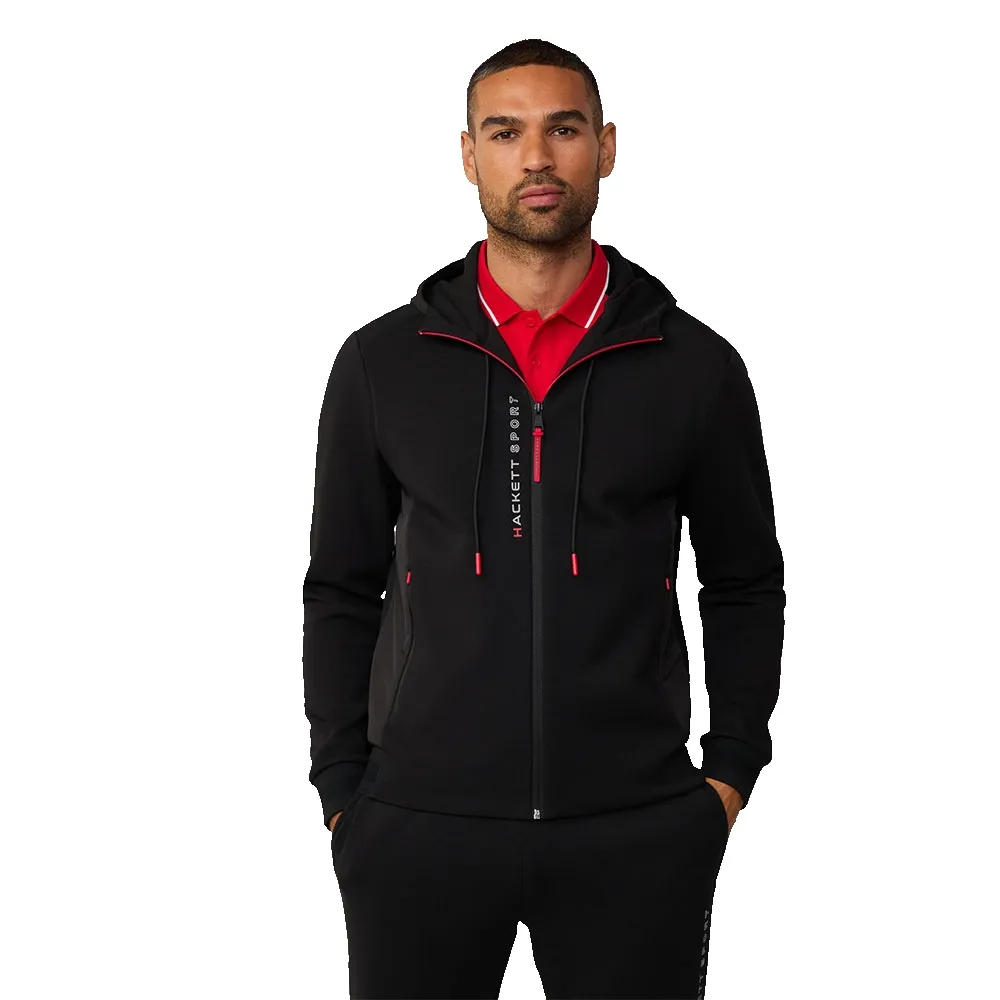 

Толстовка Hackett Fusion на молнии, черный