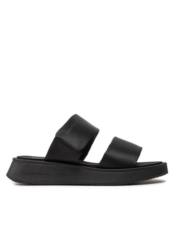 

Шлепанцы Calvin Klein Jeans Slide Double Strap Sandal Dc, черный