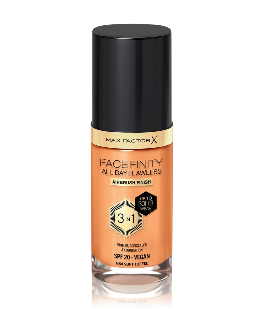 

Жидкая основа Max Factor Facefinity All Day Flawless, Nr. 84. Soft toffee, 30 ml