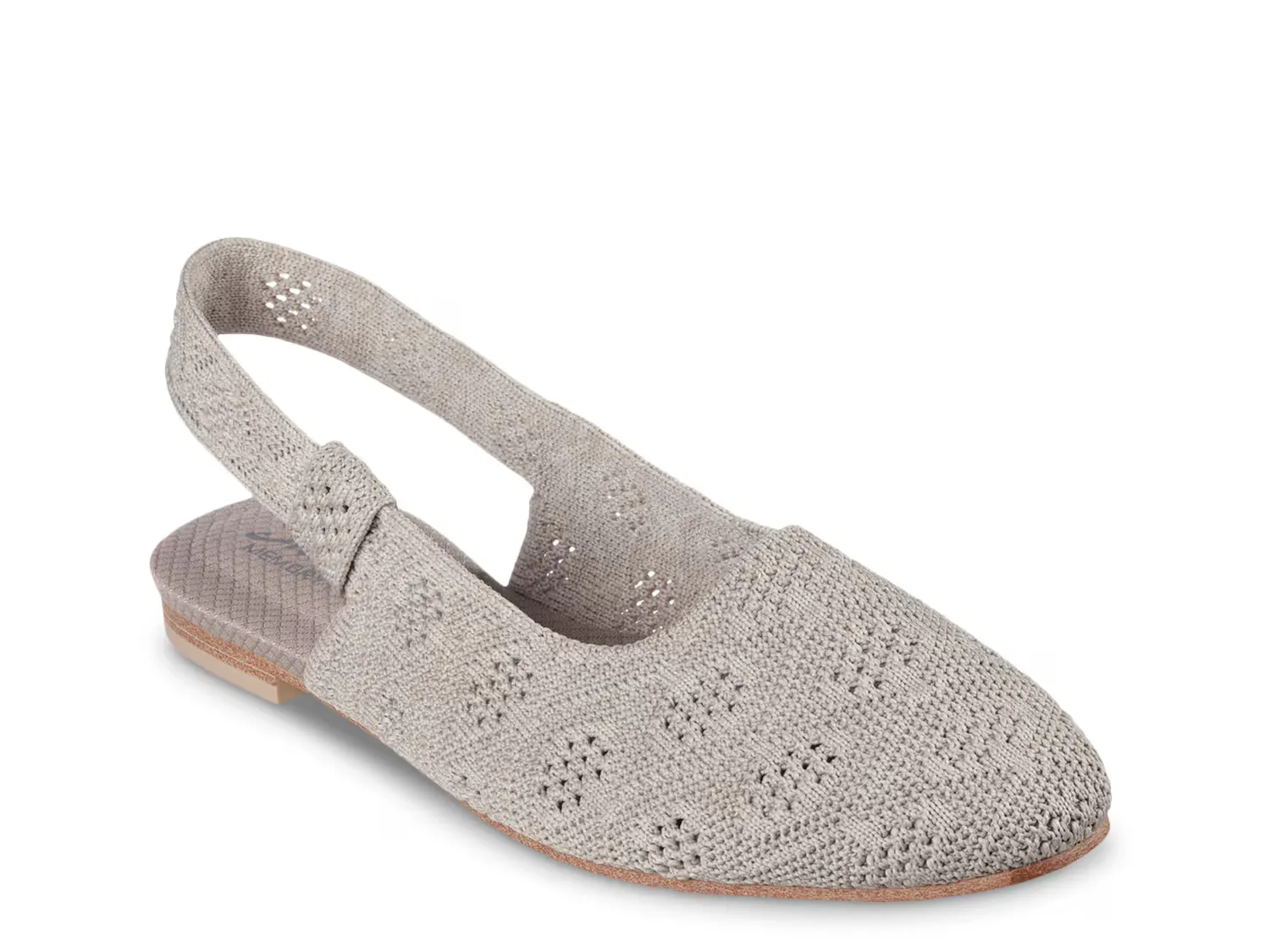 

Балетки Cleo Snip Sweet Time Flat Skechers, серо-коричневый