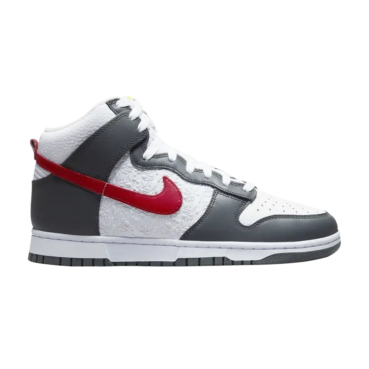 

Кроссовки Dunk High, цвет Embossed Hoops - Iron Grey Gym Red, Серый, Кроссовки Dunk High, цвет Embossed Hoops - Iron Grey Gym Red