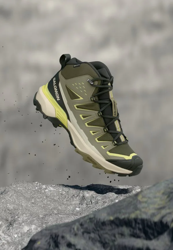 Походные ботинки x ultra 360 edge mid gtx Salomon, Olive Night/Aloe/Endive