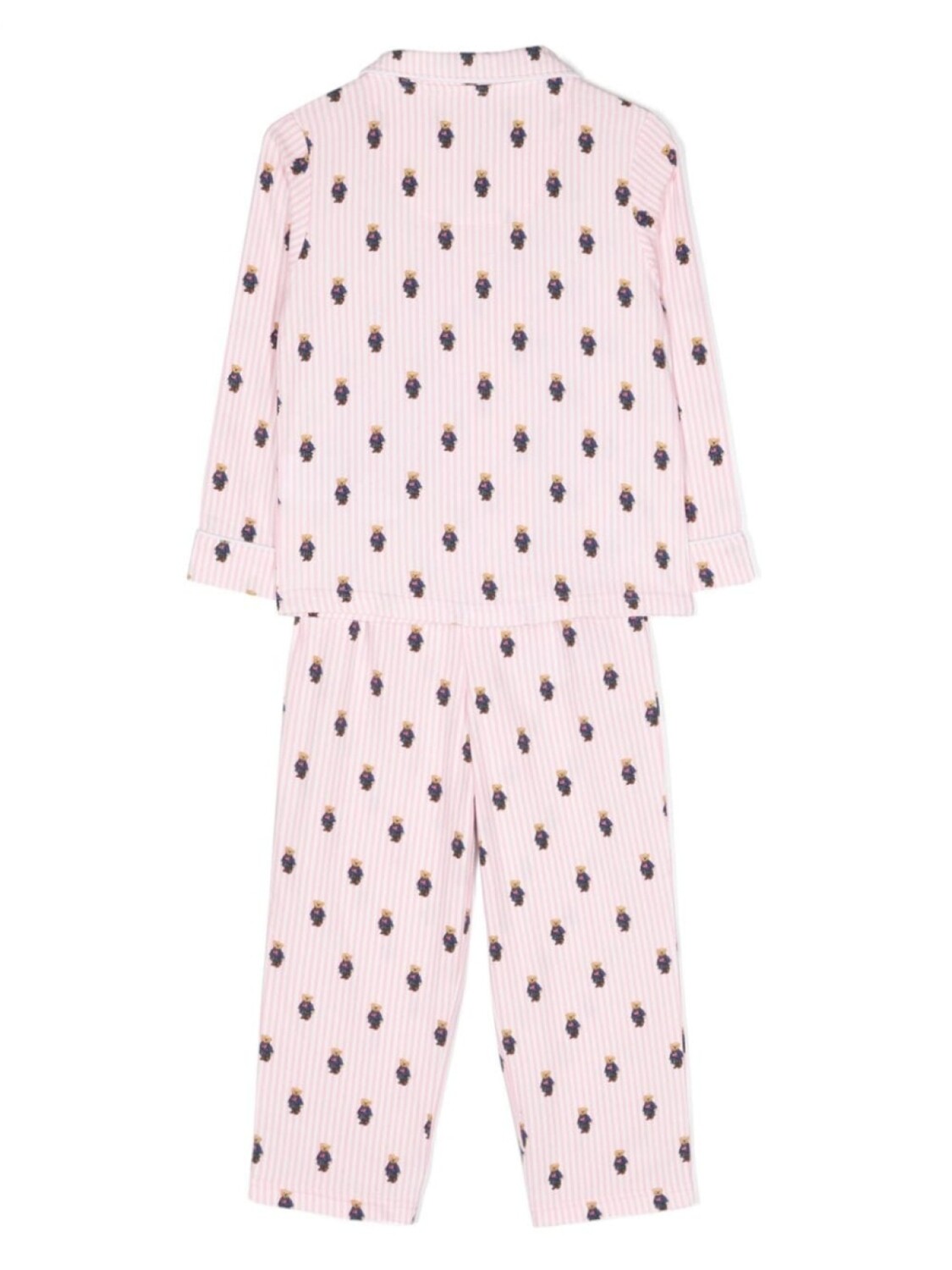 

Ralph Lauren Kids пижама Polo Bear, розовый