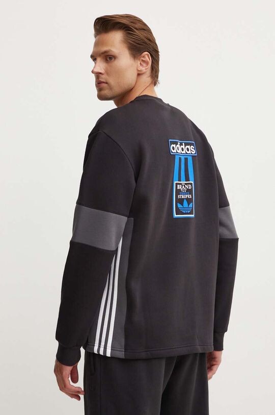 

Толстовка Adibreak Crew adidas Originals, черный
