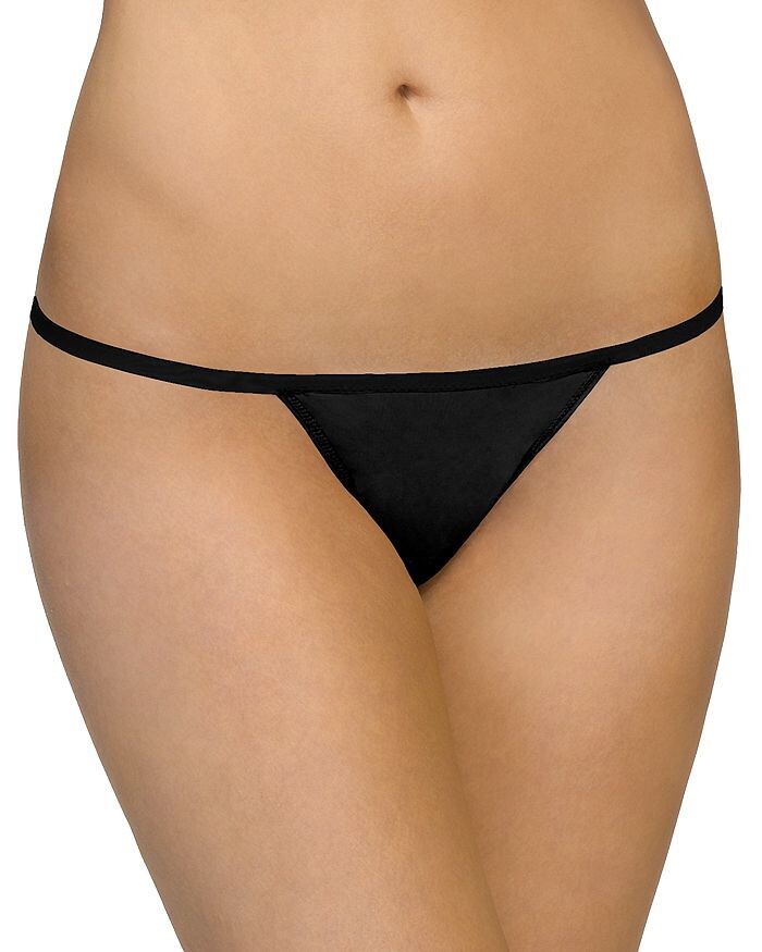 

Hanky ​​Panky One Size Breathe Натуральные стринги-стринги Hanky Panky, черный