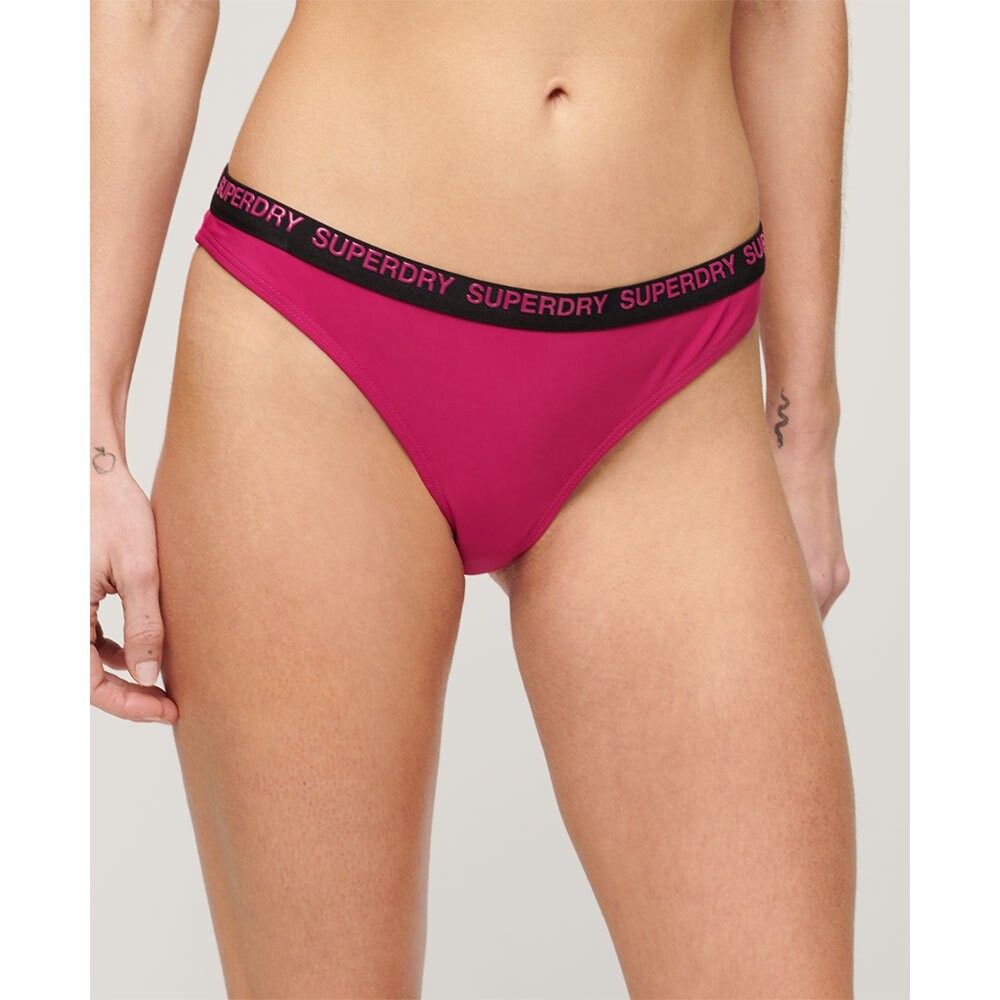 

Низ бикини Superdry Elastic Cheeky, розовый