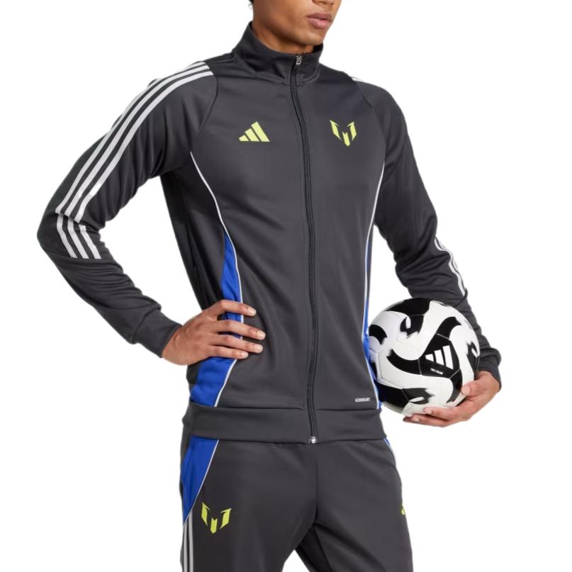 Adidas With AdiClub Messi Jacket, Carbon Gray — фото 3