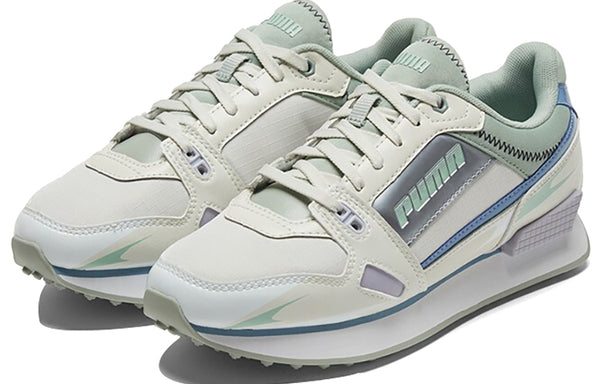 Кроссовки mile rider sunny getaway 'purple khaki white' Puma, фиолетовый — фото 3