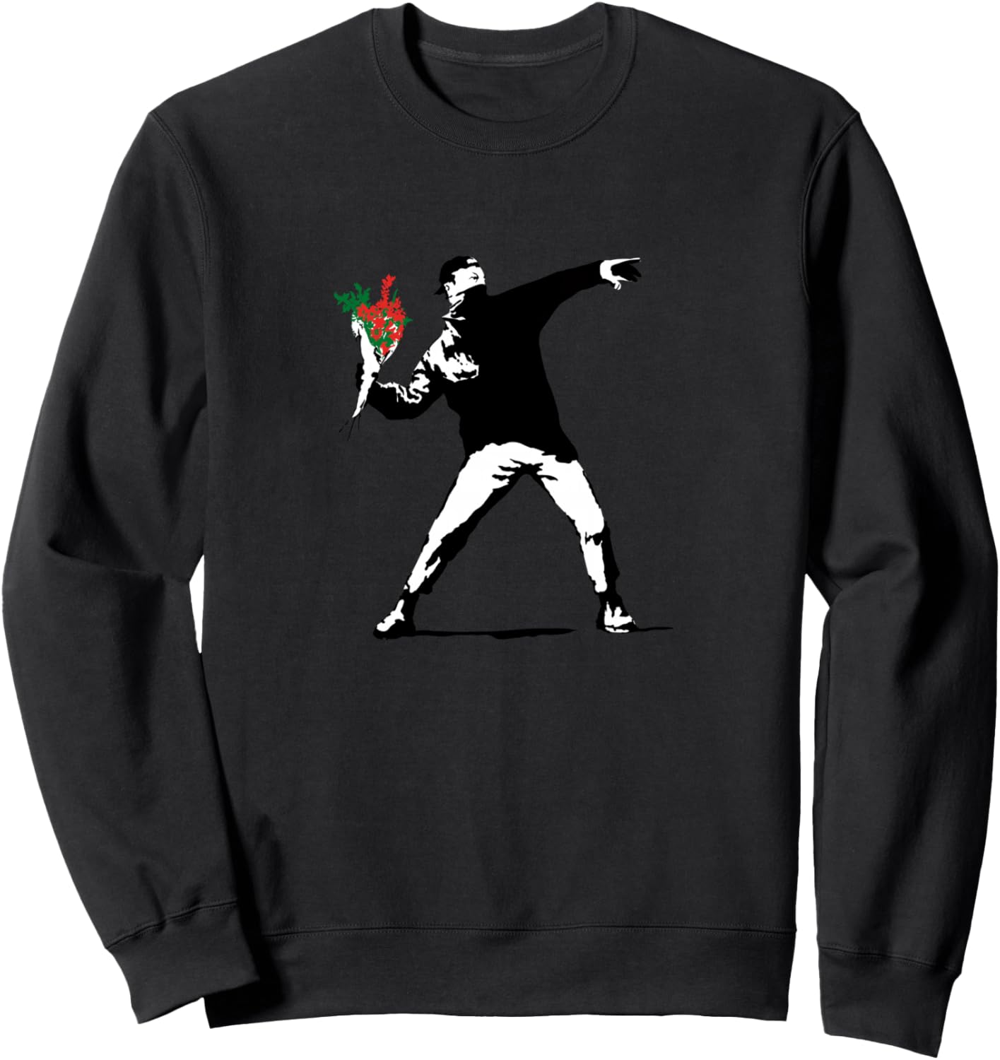 

Толстовка APOH Valentine Banksy Love Is In The Air PAPL2164, черная, размер S, Черный, Толстовка APOH Valentine Banksy Love Is In The Air PAPL2164, черная, размер S