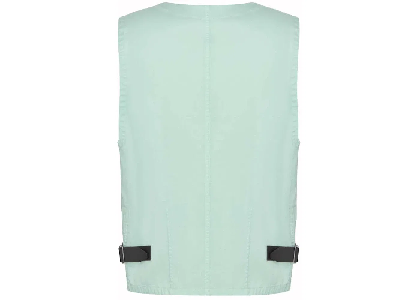 Мужской жилет из сатина с хлопковой смесью Dior x Stone Island, Light Green — фото 2