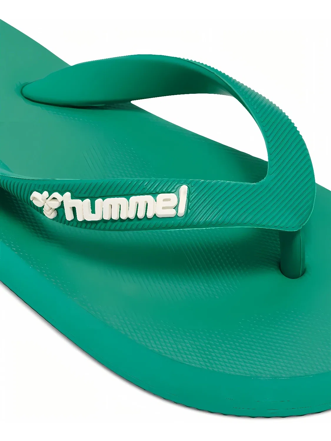 Шлепанцы детские с принтом Flip Flop Jr Hummel, зеленый — фото 2