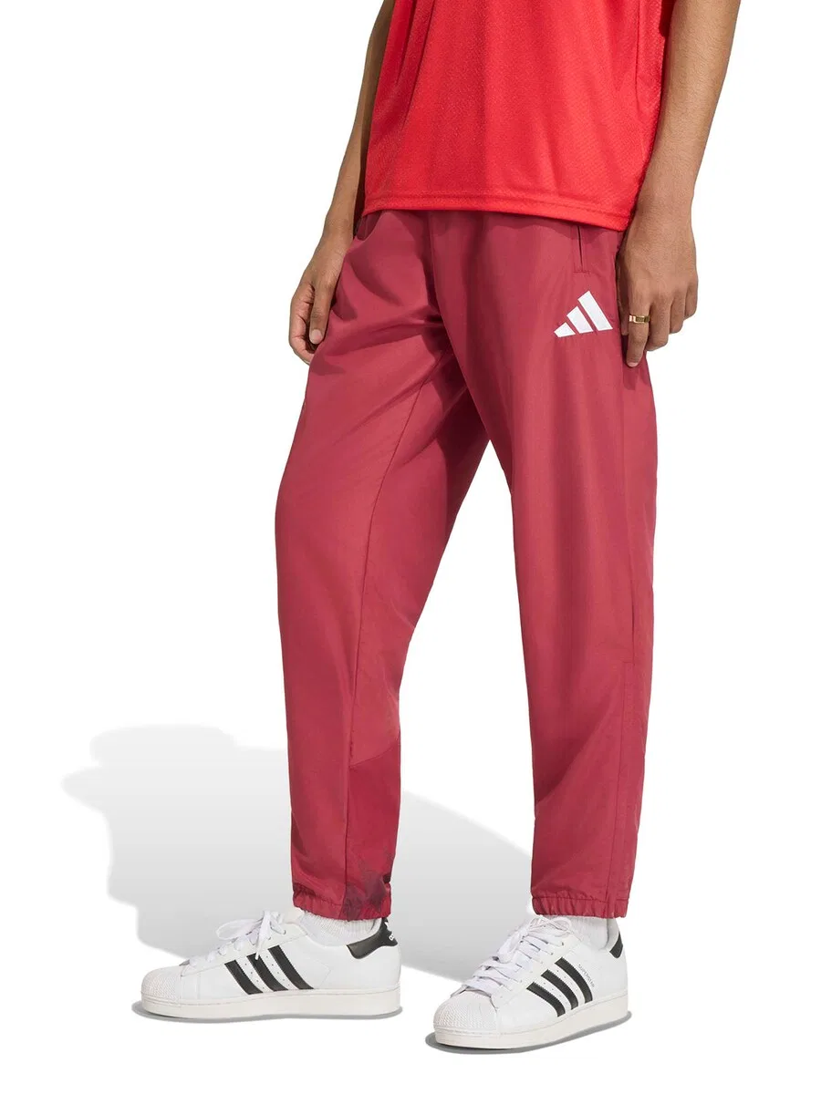 Спортивные брюки ADIDAS PERFORMANCE Tapered Workout Pants 'FC Arsenal Stadium' в ярко-красном цвете — фото 2