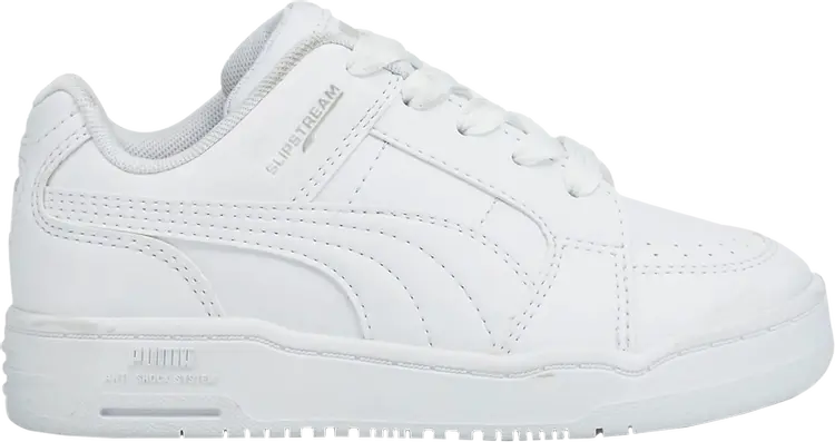 

Кроссовки Puma Slipstream Low Little Kid White Grey Violet, белый