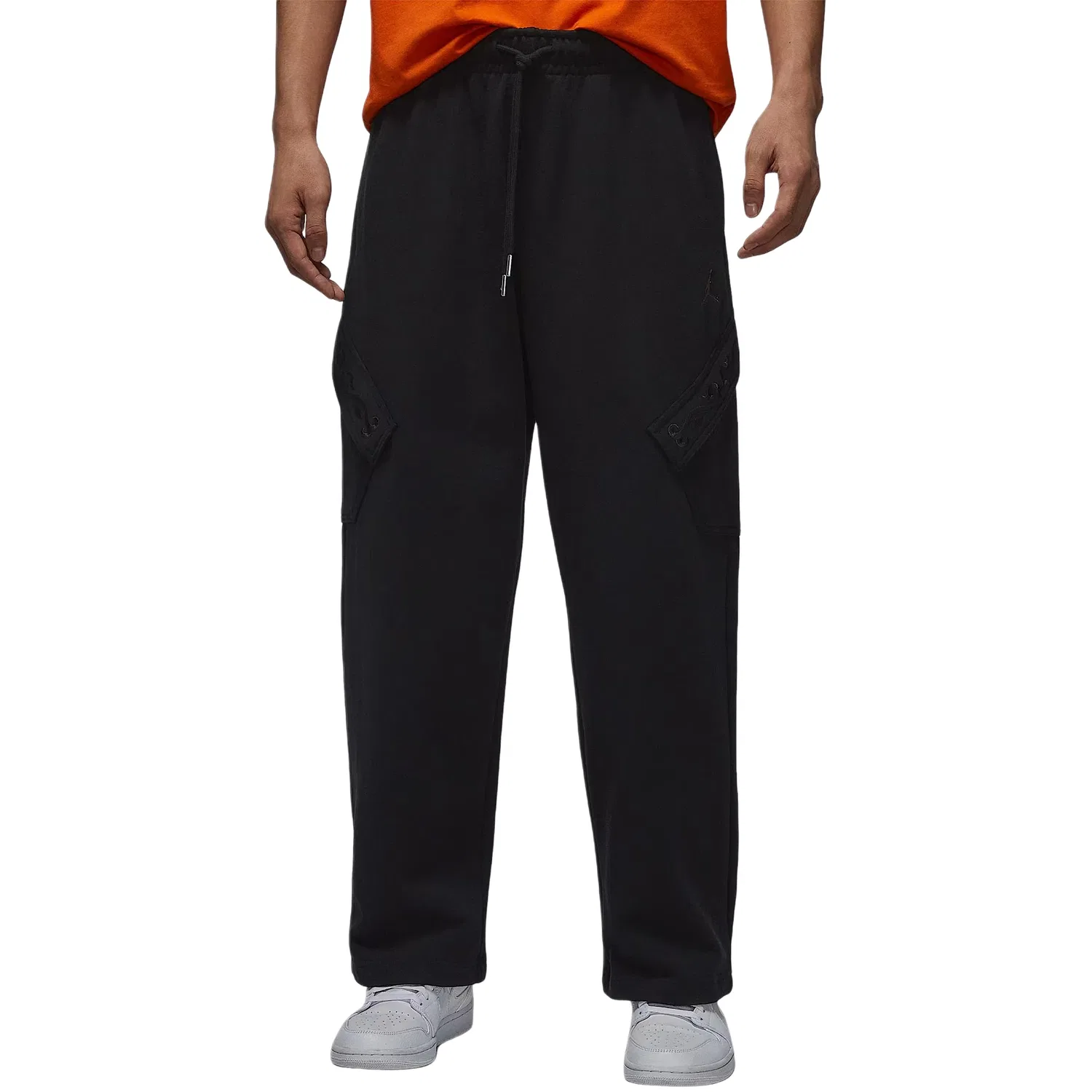 Мужские брюки Air Jordan Flight Fleece Pants Asia Sizing 'Black' Jordan, черный — фото 3