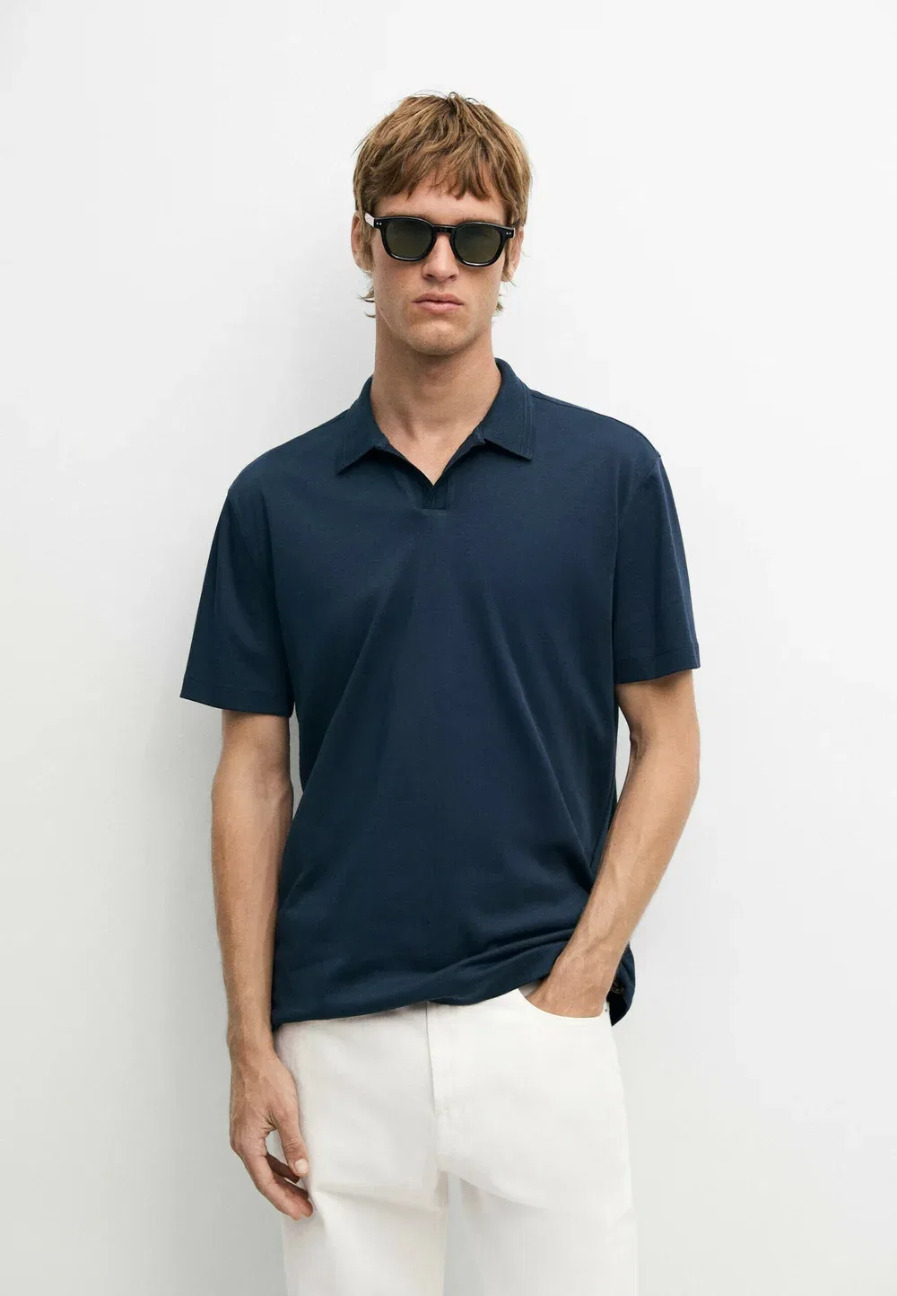 Рубашка поло Massimo Dutti, Blue