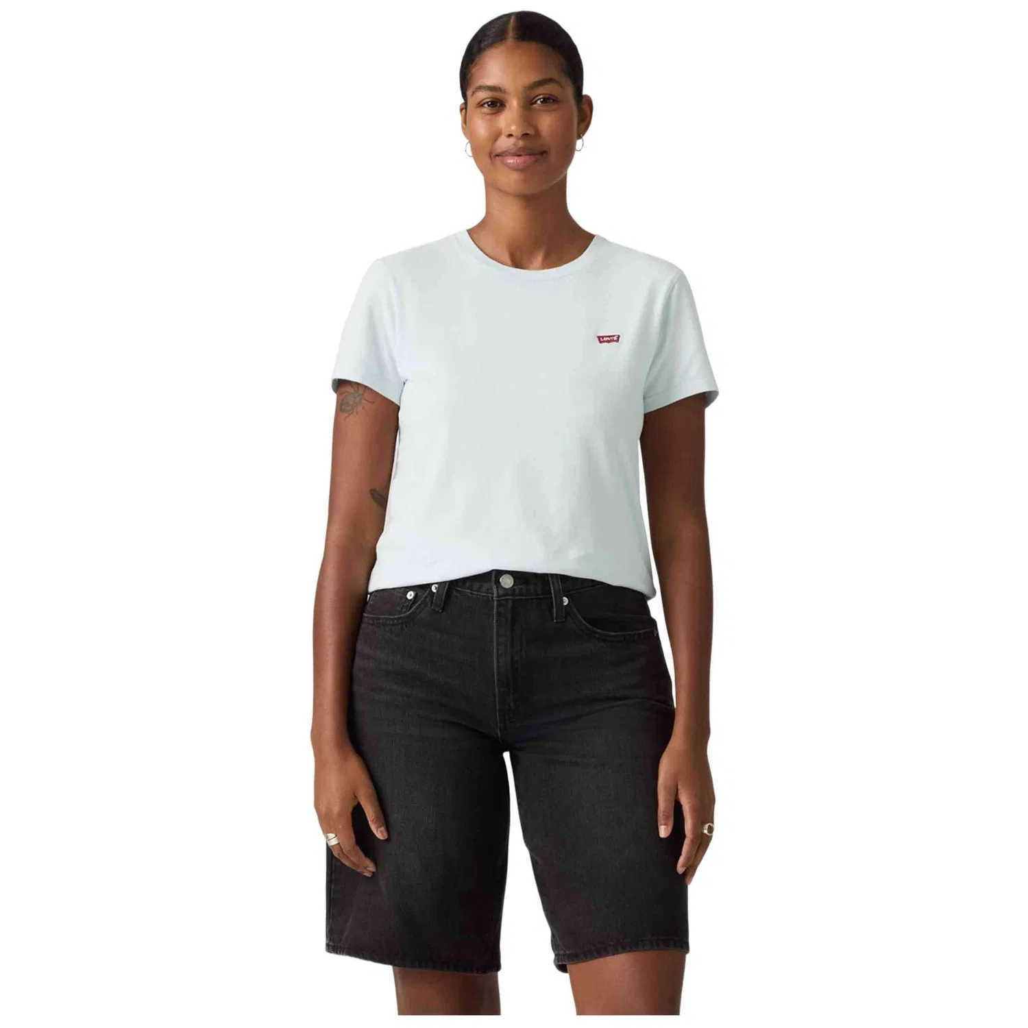 Женская футболка с коротким рукавом Levi's, Цвет: Blau