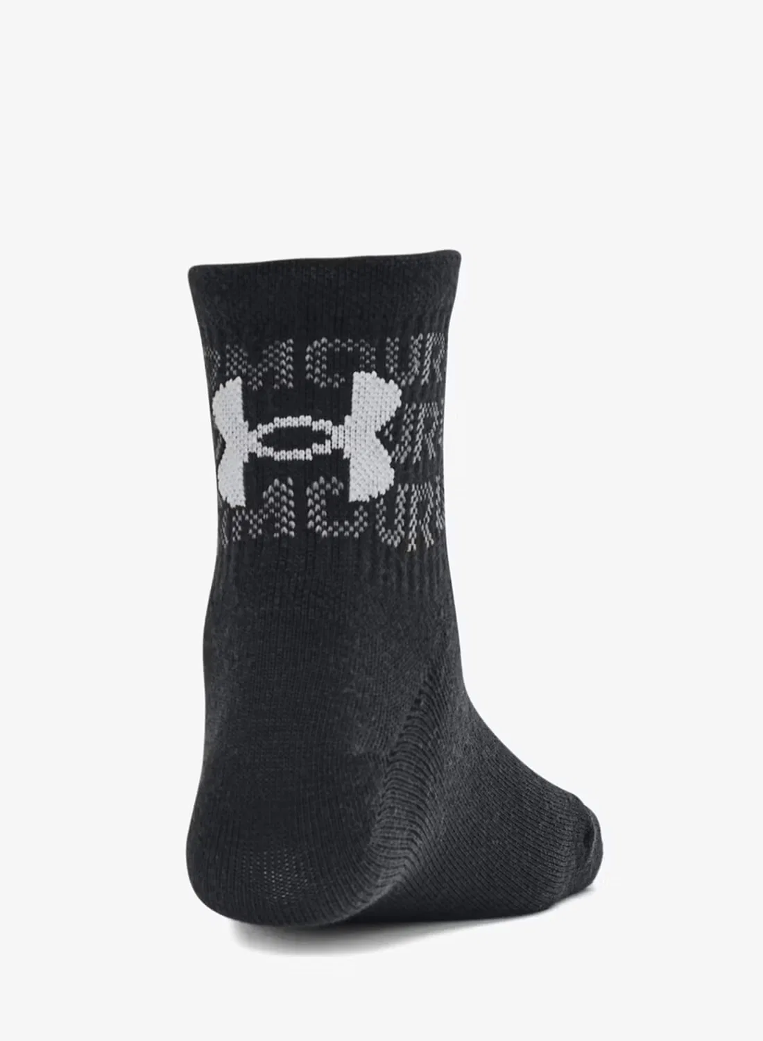 Носки низкие с поддержкой свода стопы комплект 6 пар Under Armour, черный — фото 2