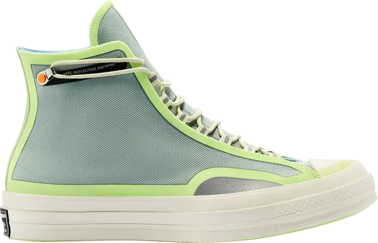 

Кроссовки Converse Chuck 70 High Seam Tape - Iceberg Green, зеленый