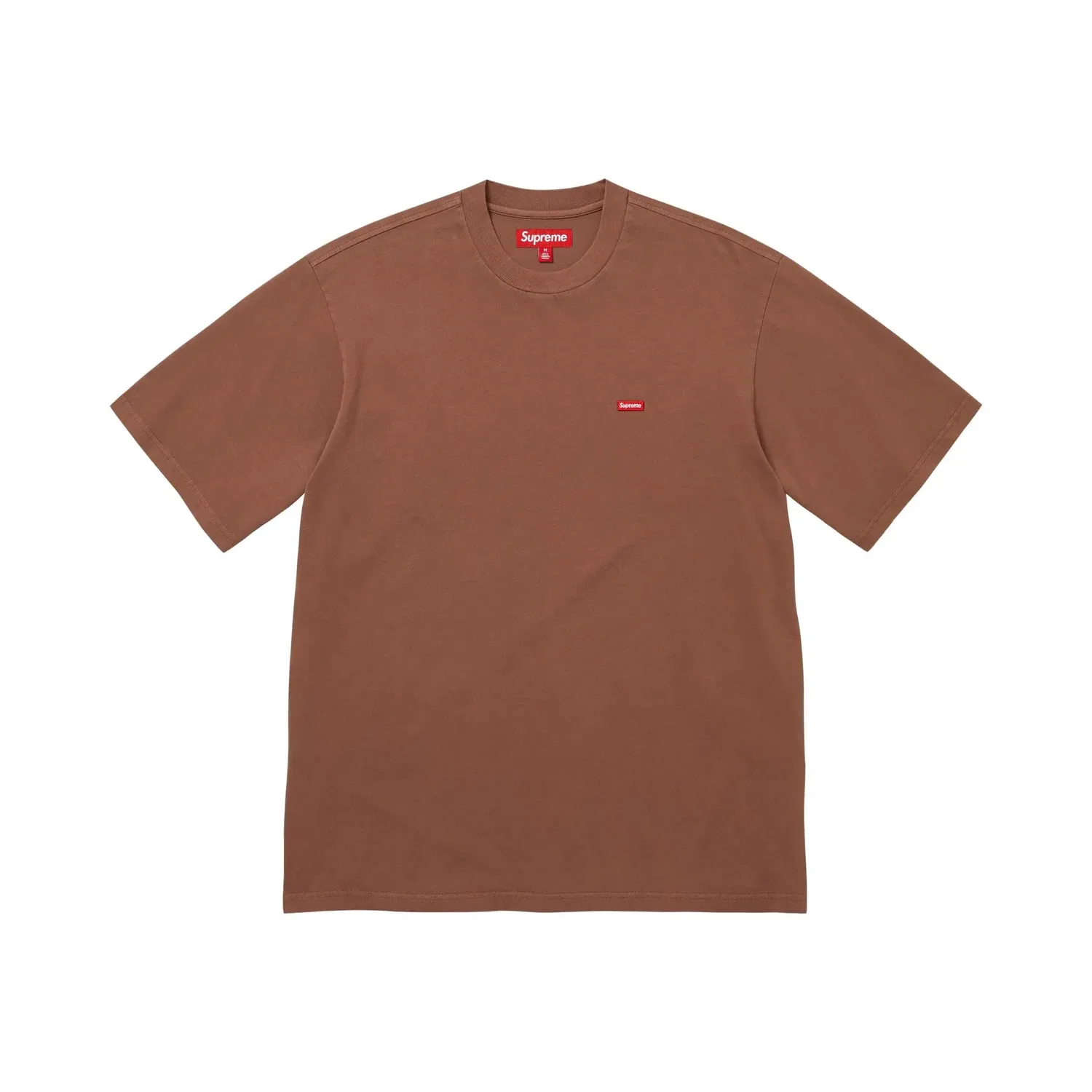 Футболка с принтом Supreme Small Box Tee, Brown