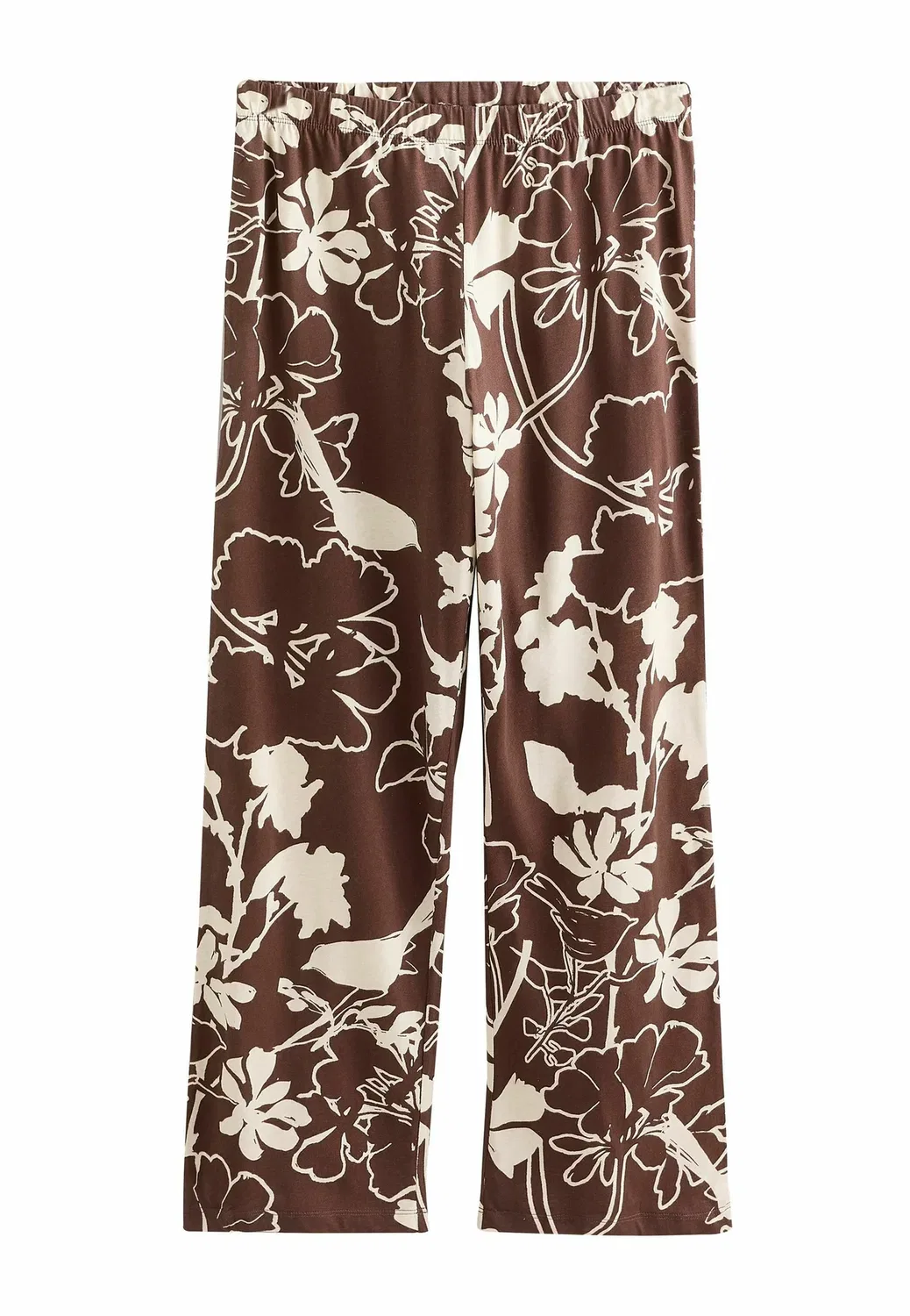 Комплект - пижама Next, Chocolate Brown Floral — фото 3