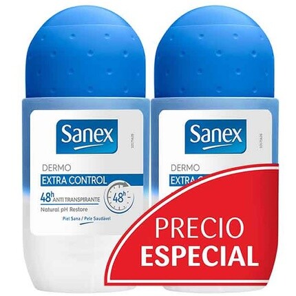 

Sanex Dermo Extra Control 48-часовой шариковый дезодорант Duplo 2x50 мл от Sanex