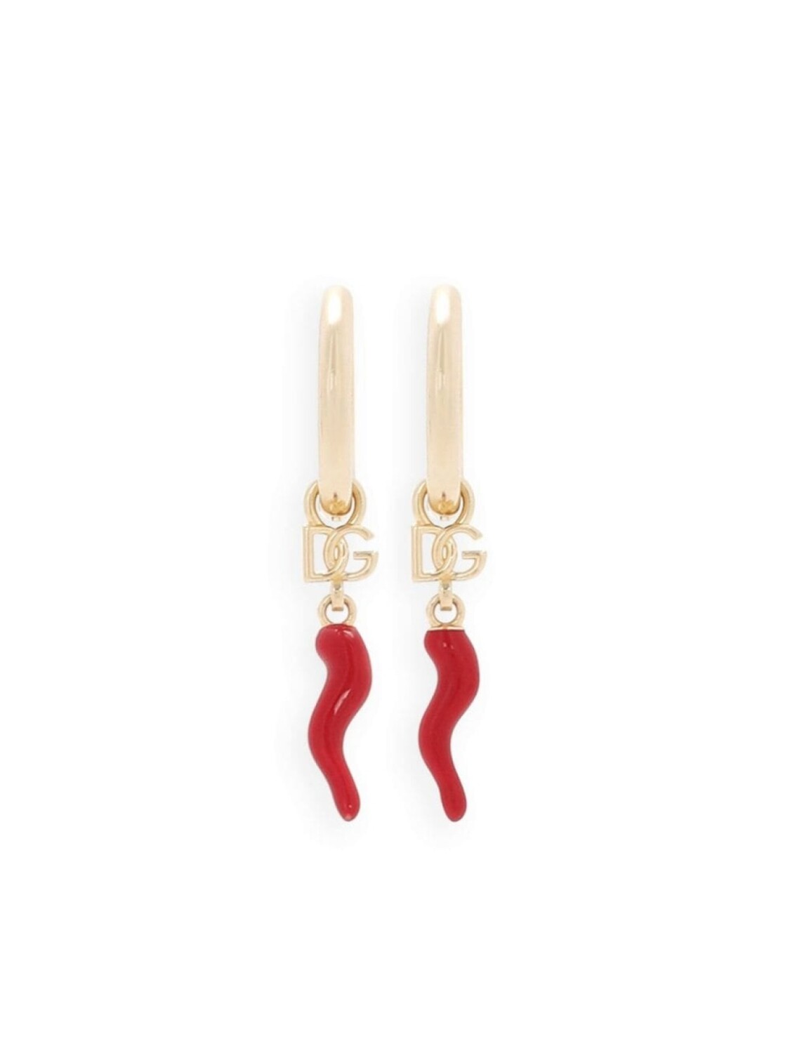 

Серьги-подвески с логотипом DG Dolce & Gabbana, золотой