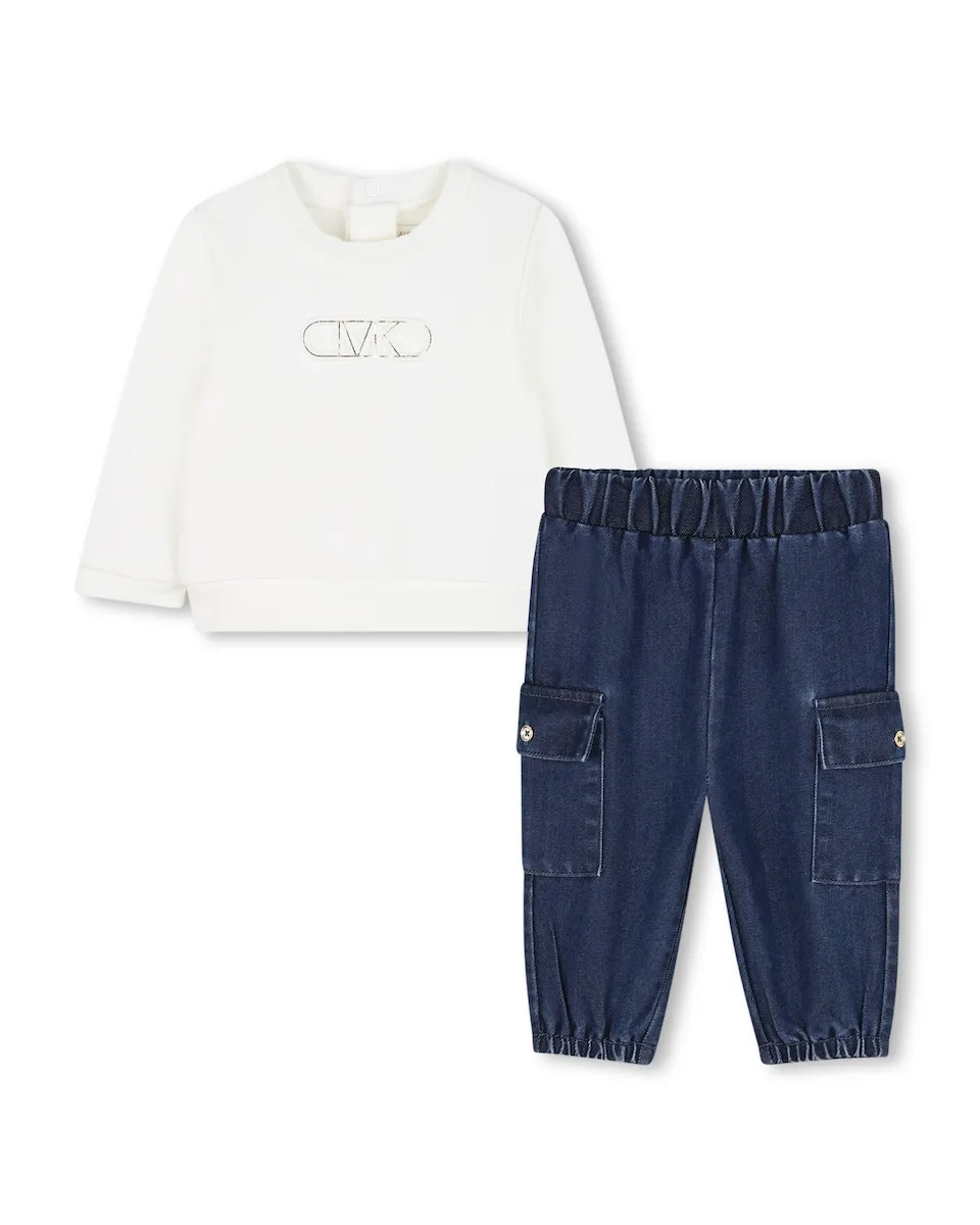 

Набор для малыша с длинными рукавами разноцветный Michael Kors