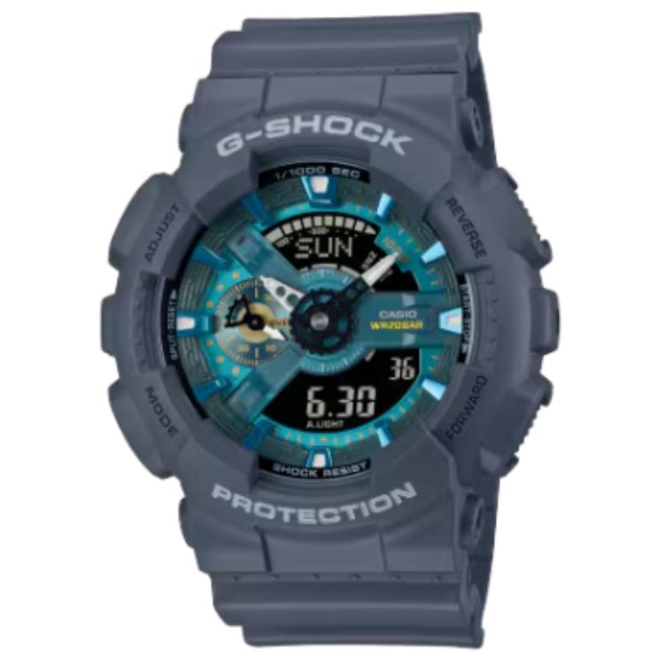 

CASIO Часы 110 Collection Quartz Movement Resin Strap Watch Unisex Blue Dial, Blue Dial