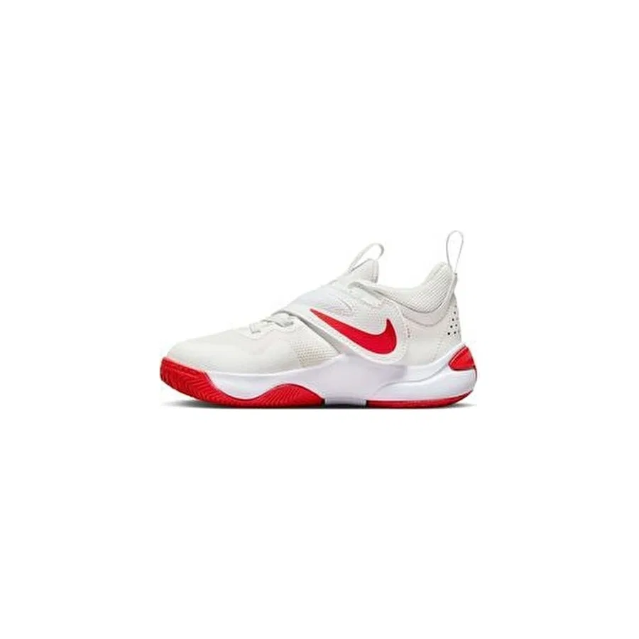 Детские кроссовки с липучками Team Hustle D 11 (PS) Nike, Белый
