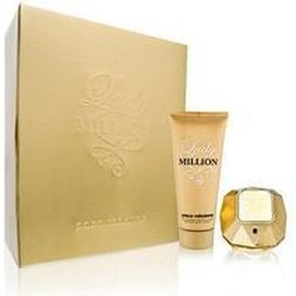 Paco Rabanne - Подарочный набор Lady Million, парфюмированная вода 80 мл и лосьон для тела 100 мл Lady Million — фото 2