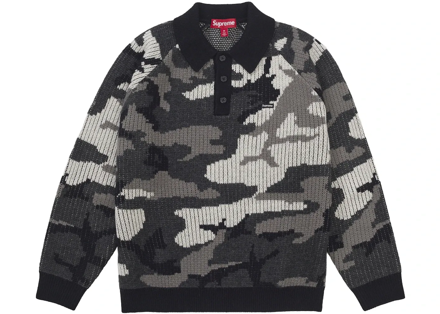 Мужской свитер с принтом Supreme Sweater (FW25), Snow Camo