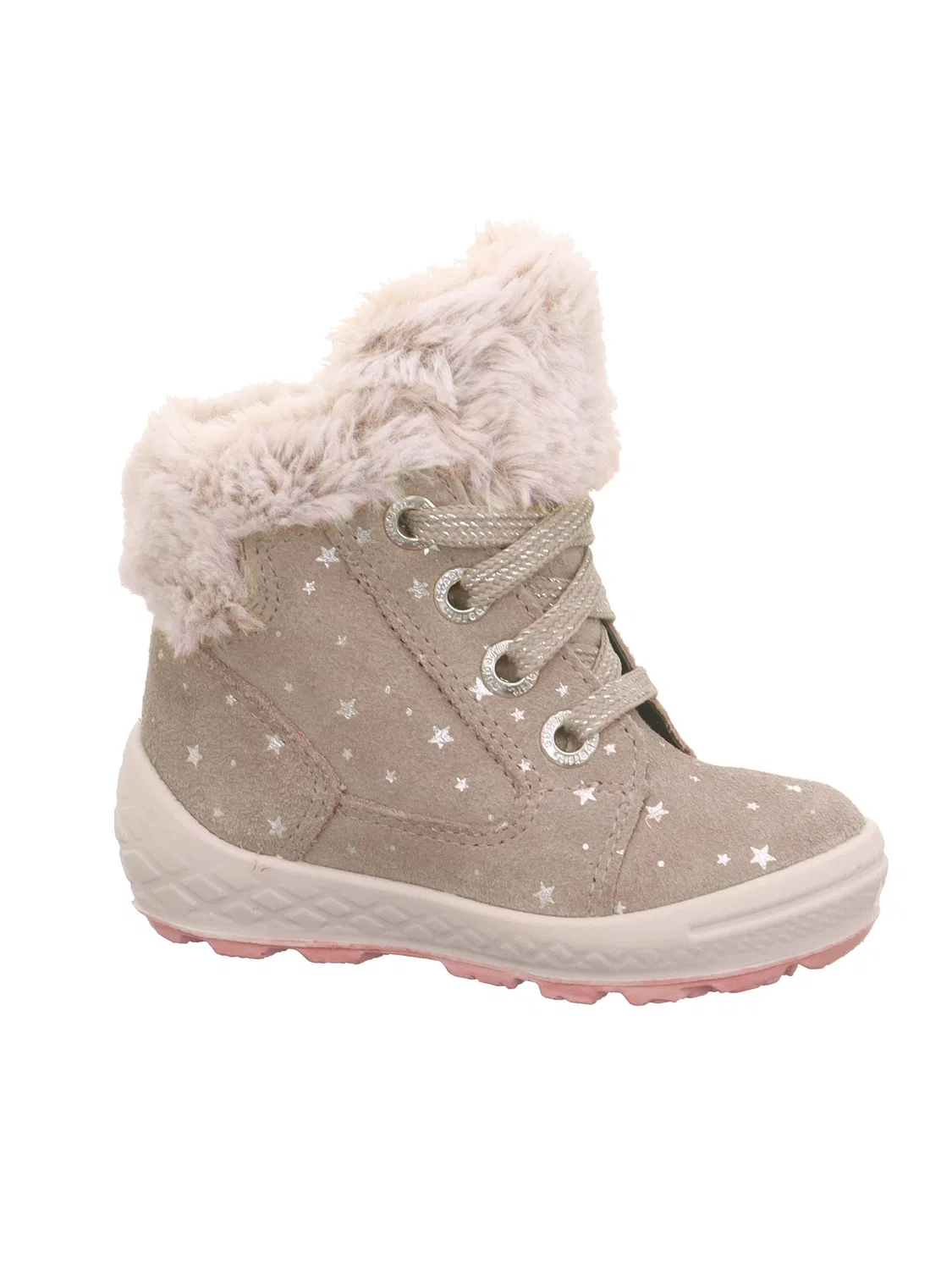 Детские зимние ботинки для девочек с мембраной Gore-Tex Groovy 2.0 Warm Superfit, Beige