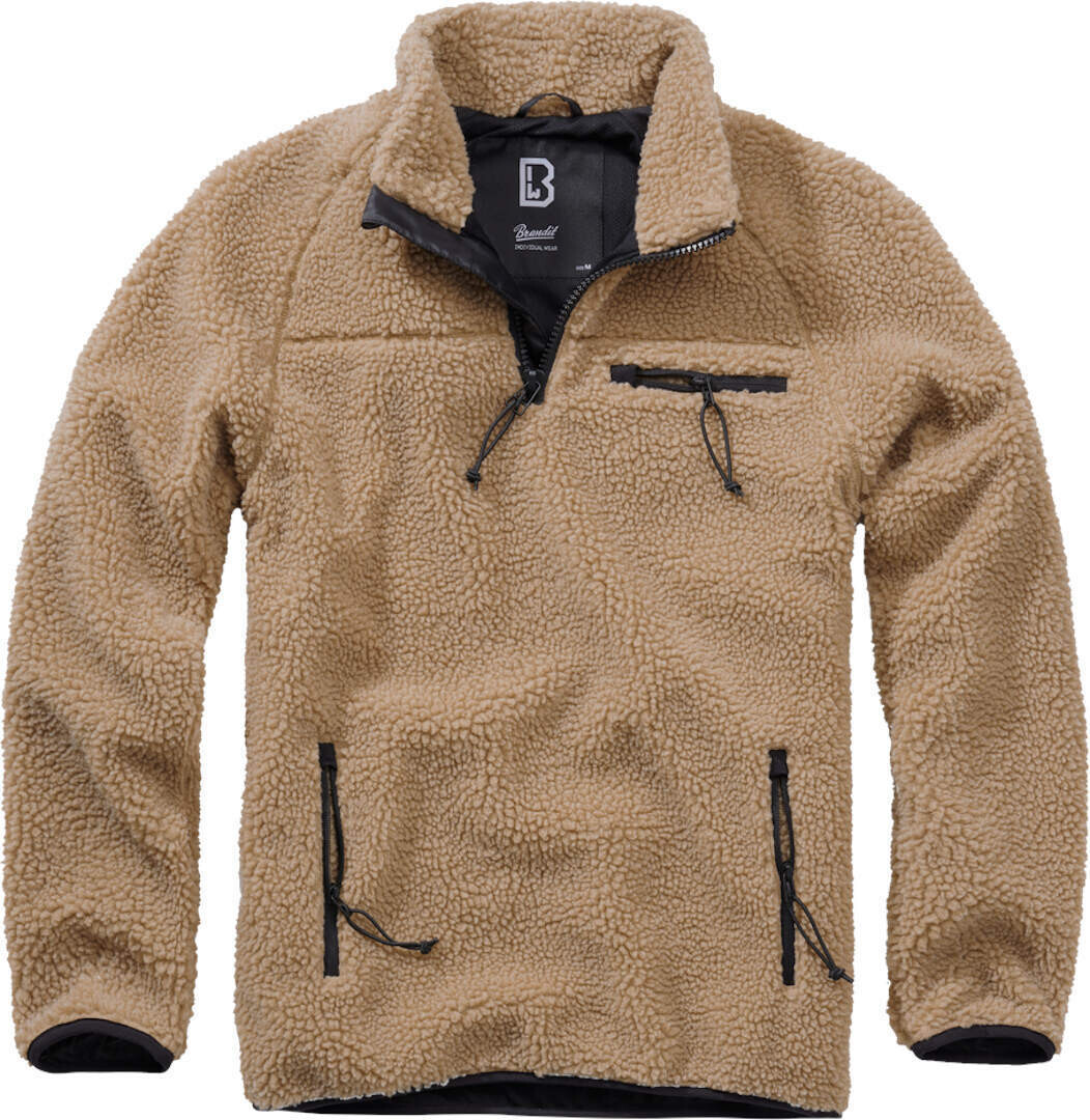 

Пуловер Brandit Teddyfleece, бежевый