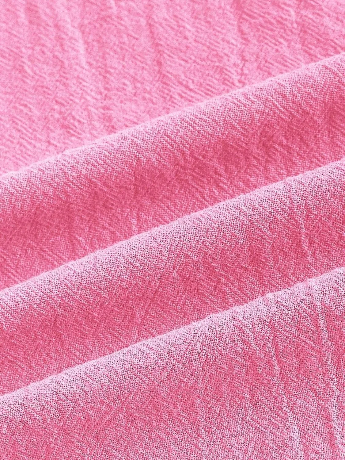 Женское повседневное платье-ками с открытой спиной, Hot Pink — фото 4