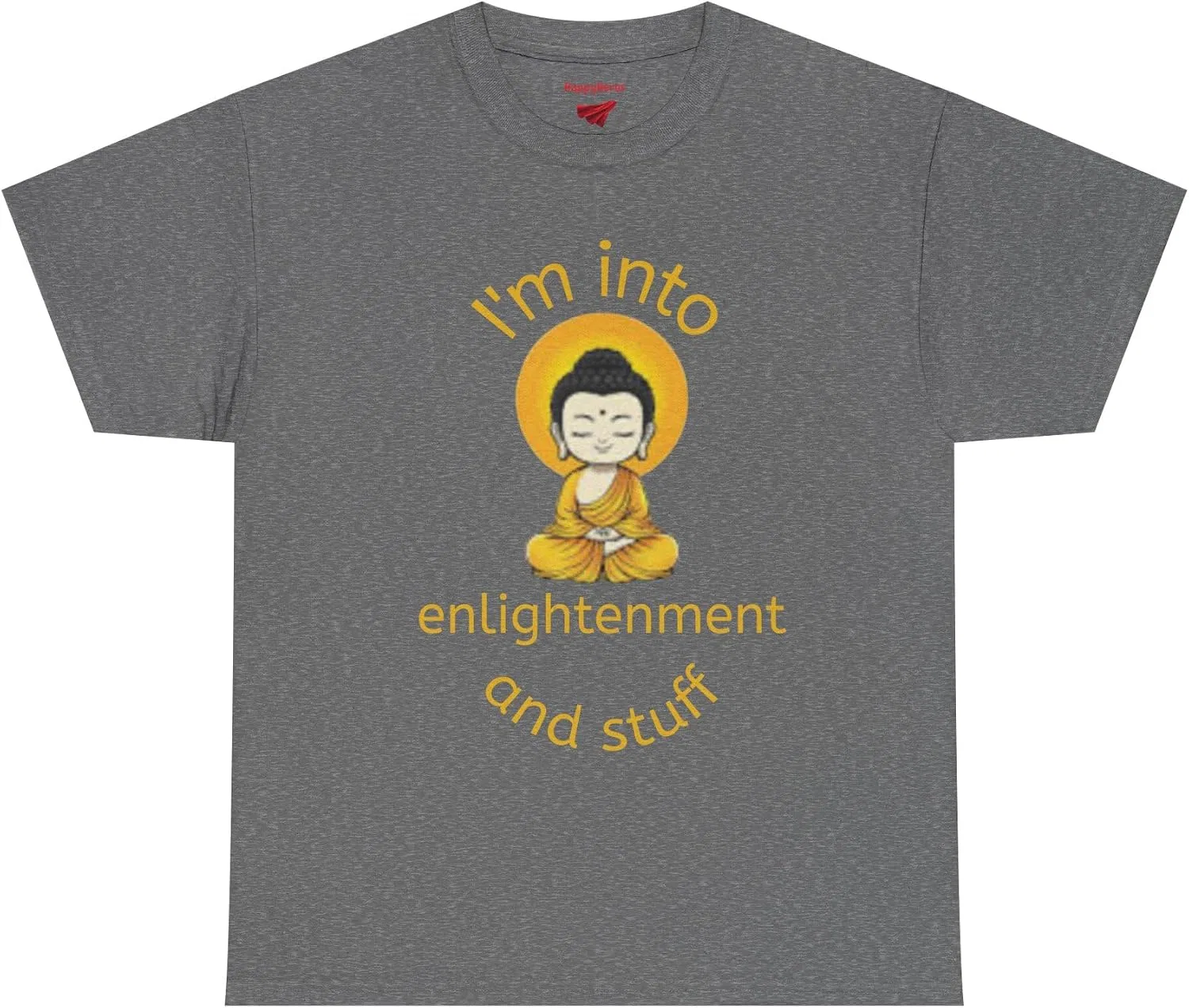 Женская футболка с принтом I'm into Enlightenment, Tweed