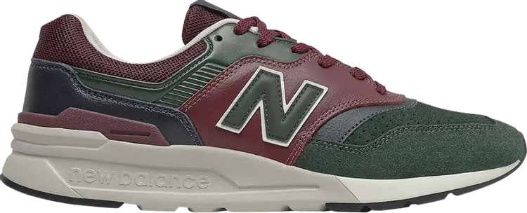

Кроссовки New Balance 997H 'Burgundy Emerald', красный