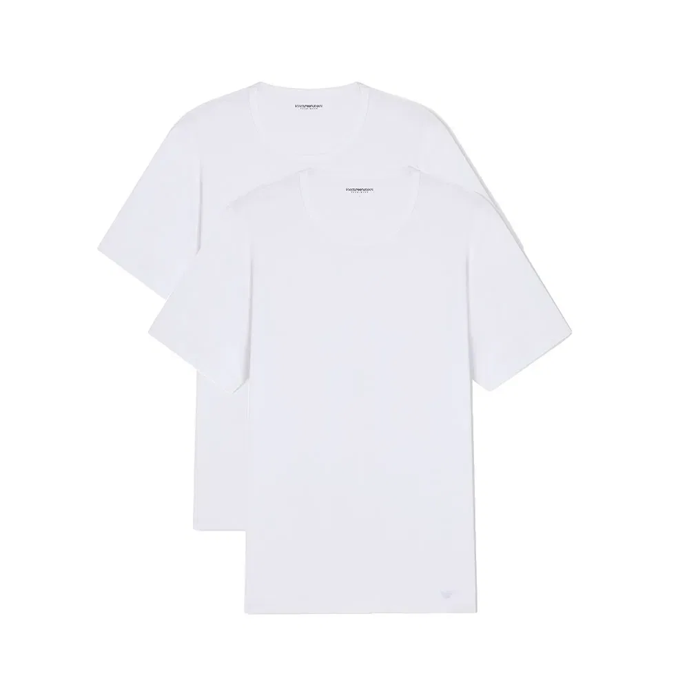 Мужской комплект футболок с коротким рукавом Emporio armani, White