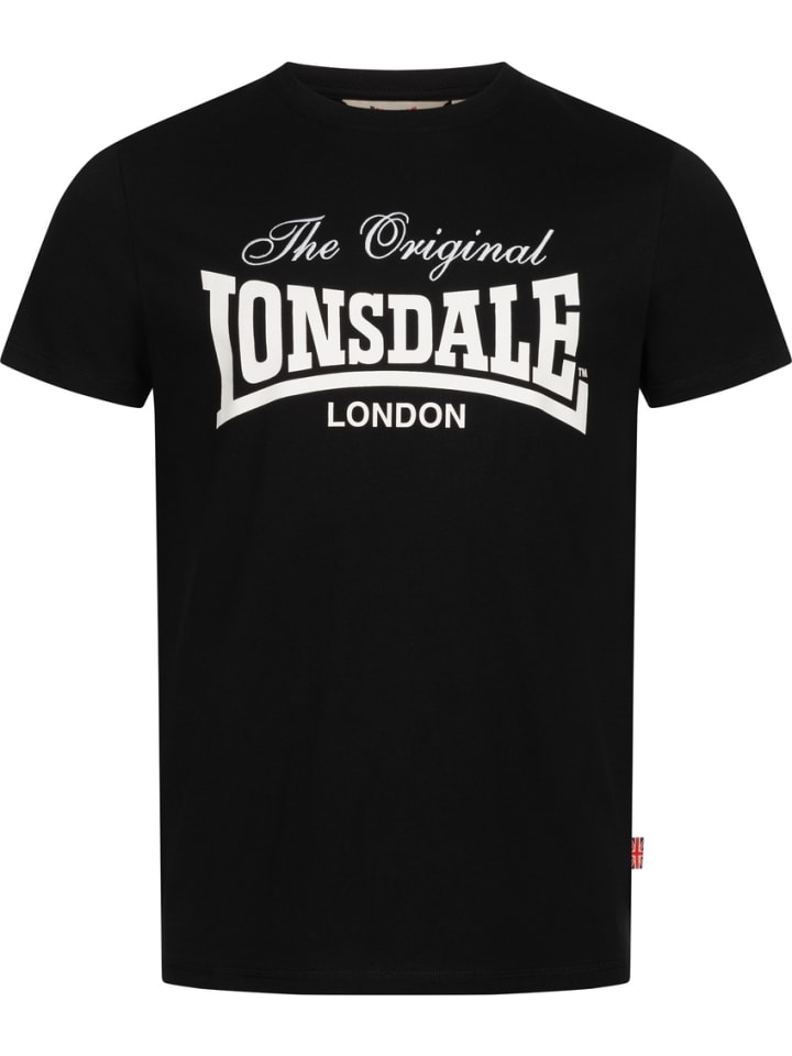

Футболка Colsbrooke Herren T-Shirt normale Passform Lonsdale, черный