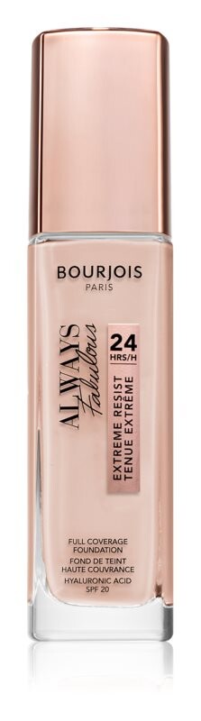 Тональный крем повышенной стойкости SPF 20 Bourjois Always Fabulous, оттенок 300 Rose Sand 30 мл — фото 2