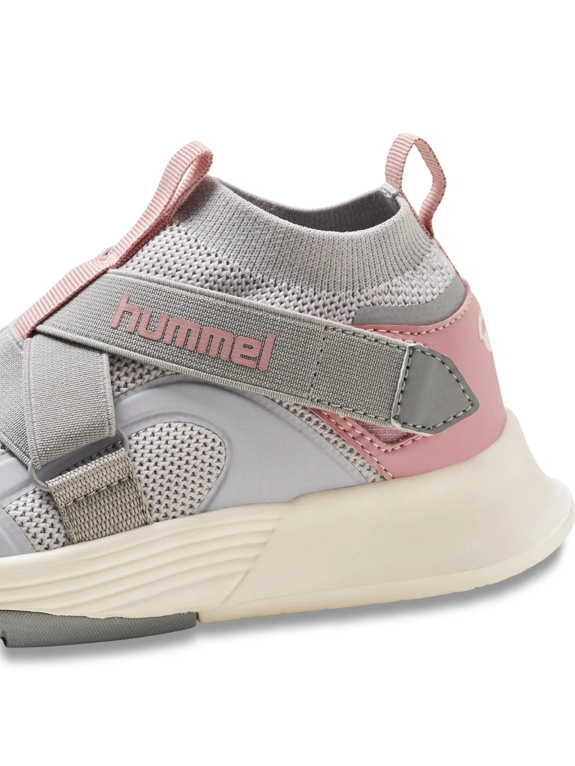 Детские кроссовки с носковой конструкцией Hml8000 Recycled Hummel, Mondgrau — фото 3