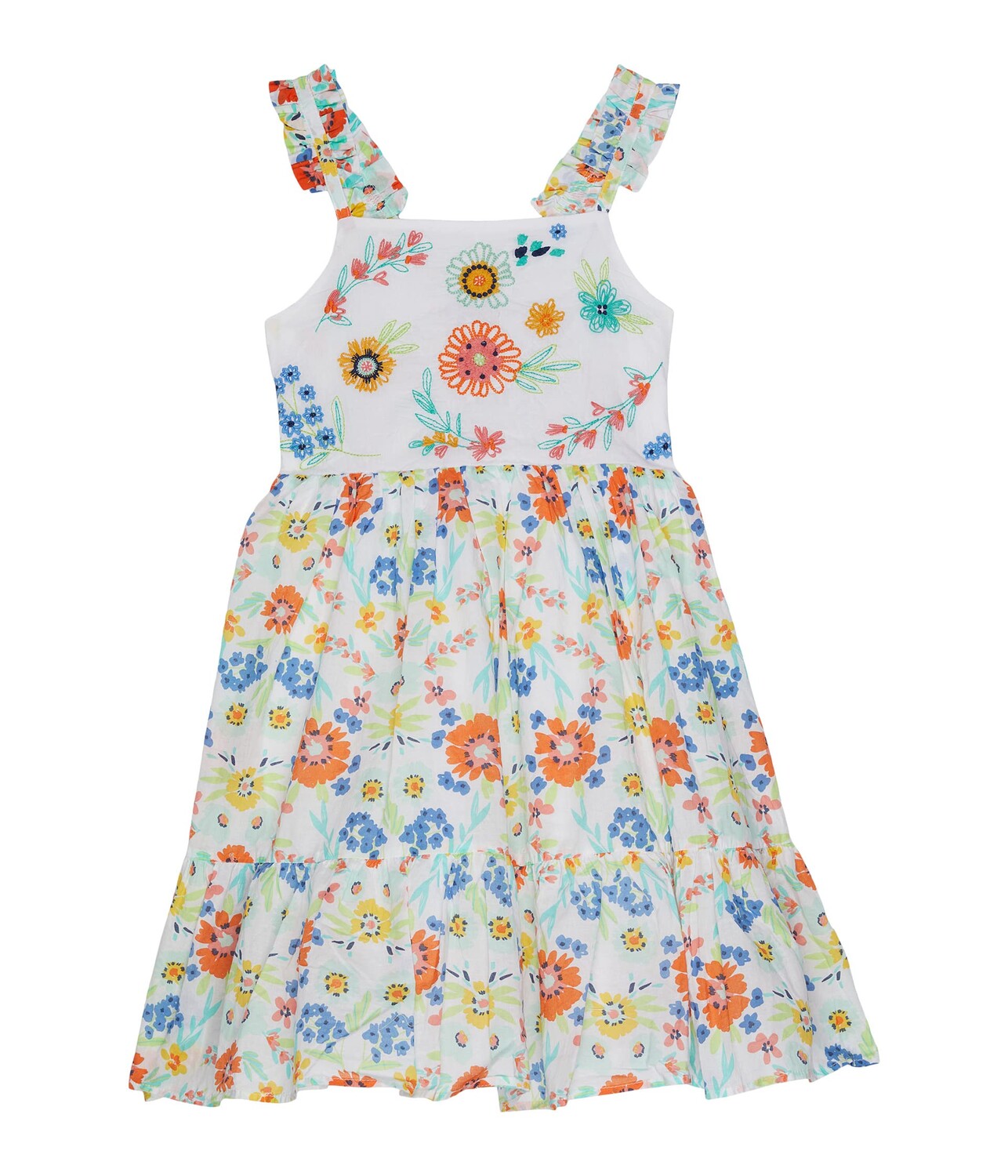 

Платье PEEK, Embroidered All Over Print Lawn Dress