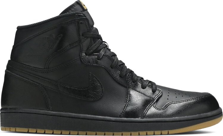 

Кроссовки Air Jordan 1 Retro Gum Bottom, черный