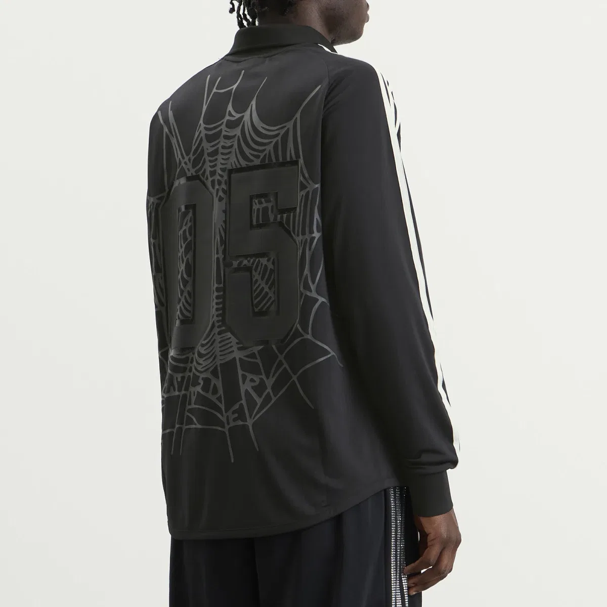 Футболка с длинным рукавом Sp5Der jersey Adidas, Black — фото 3