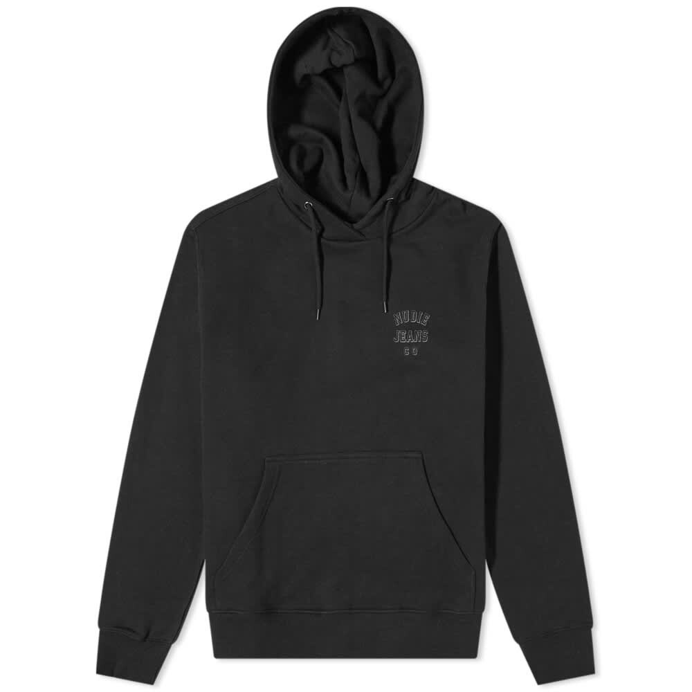 

Толстовка Nudie Franke Logo Hoody, Черный, Толстовка Nudie Franke Logo Hoody