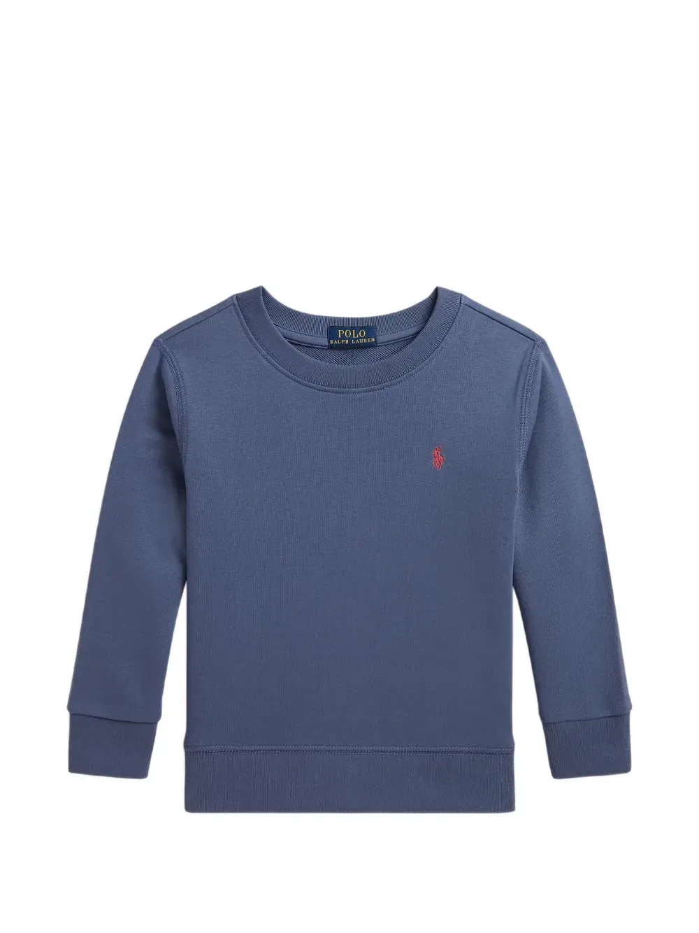 Свитер с круглым вырезом и мотивом пони Polo Ralph Lauren Kids, синий