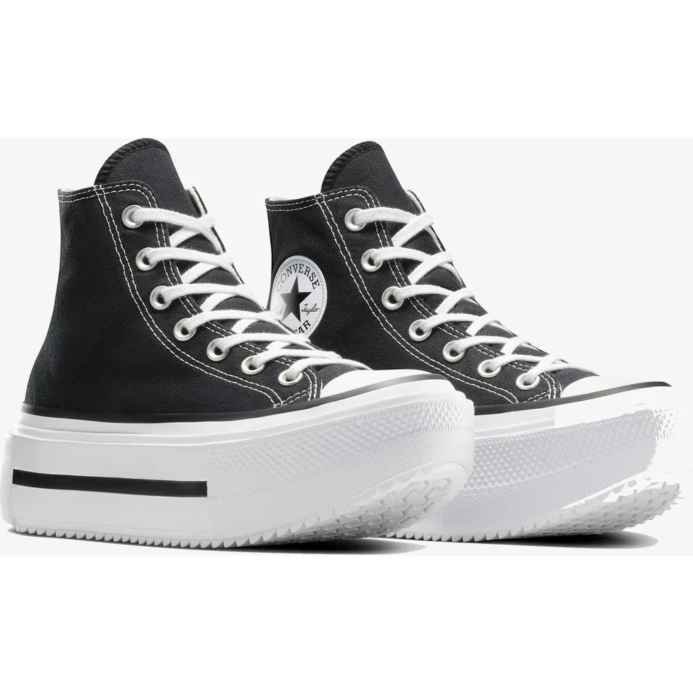Детские кроссовки Converse Chuck Taylor All Star Lift Double Stack, Black — фото 2
