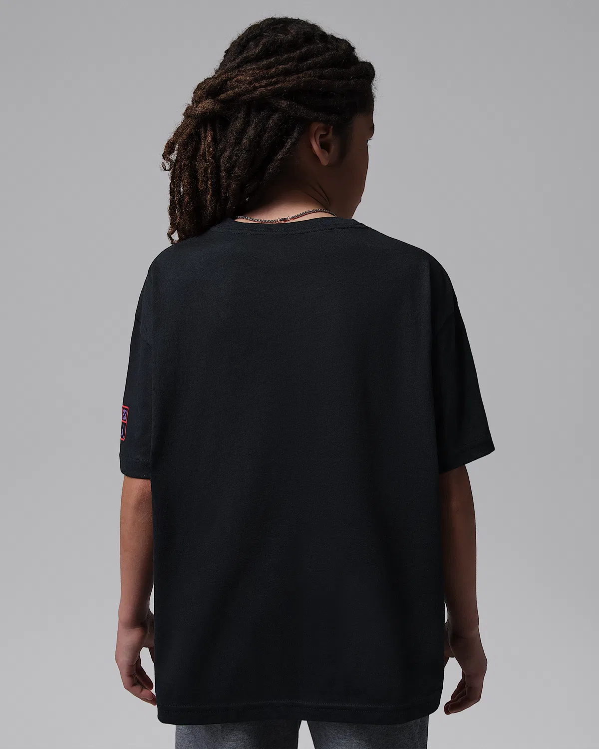 Детская футболка Jordan Ball World, Black — фото 2